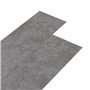 Planches Autocollants PVC 5,21 m2 2 mm Gris Ciment