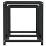 vidaXL Tables basses 2 pièces en MDF noir