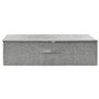 Boîte de rangement Tissu 70x40x18 cm Gris