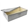 Boîte de rangement Tissu 70x40x18 cm Gris