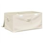 VidaXL Boîtes de rangement 2 pcs Tissu 50x30x25 cm Crème