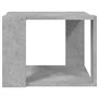 VidaXL Table basse Gris béton 40x40x30 cm Aggloméré