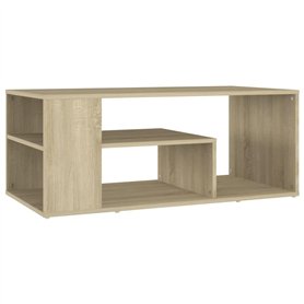vidaXL - Couchtisch Sonoma-Eiche 100x50x40 cm Spanplatte