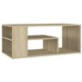 vidaXL - Couchtisch Sonoma-Eiche 100x50x40 cm Spanplatte