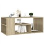 vidaXL - Couchtisch Sonoma-Eiche 100x50x40 cm Spanplatte