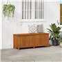 Boîte de rangement de jardin 150x50x58 cm Bois d'acacia solide