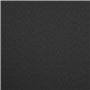 Tabouret de rangement pliable Noir Faux lin