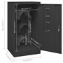 Bussandri Exclusive - Armoire à selle 53x53x105 cm acier anthracite