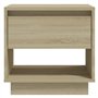 vidaXL Comodini 2 pz Rovere Sonoma 45x34x44 cm in Truciolato