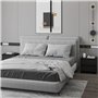 vidaXL Comodini 2 pz Neri 45x34,5x44,5 cm in Truciolato