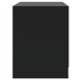 vidaXL Comodini 2 pz Neri 45x34,5x44,5 cm in Truciolato