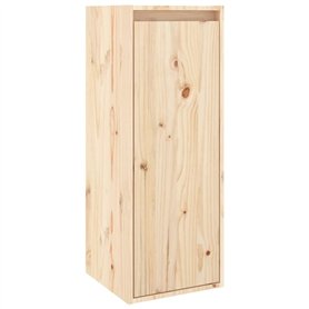 vidaXL Pensili 2 pz 30x30x80 cm in Legno Massello di Pino
