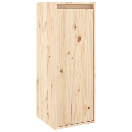vidaXL Pensili 2 pz 30x30x80 cm in Legno Massello di Pino