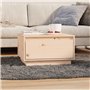 Couchtisch 55x56x32 cm Massivholz Kiefer