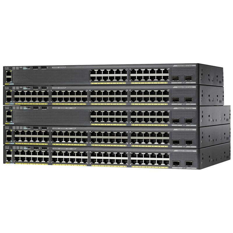 Cisco Catalyst WS-C2960XR-48FPS-I commutateur réseau Géré L2 Gigabit Ethernet (10/100/1000) Connexion Ethernet, supportant l'ali