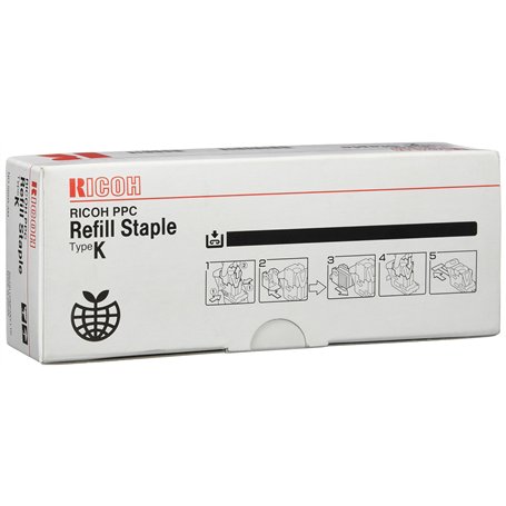 Ricoh 410802 Pack de 3 Agrafes pour Imprimante Laser Type K