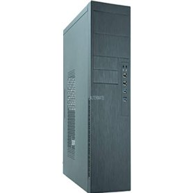 Chieftec Elox-11 mATX miniTour alu brossé. sans alim. Baies 2x5