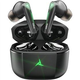 Écouteurs Sans Fil avec Étui de Charge TOZO Gaming Pods Noir