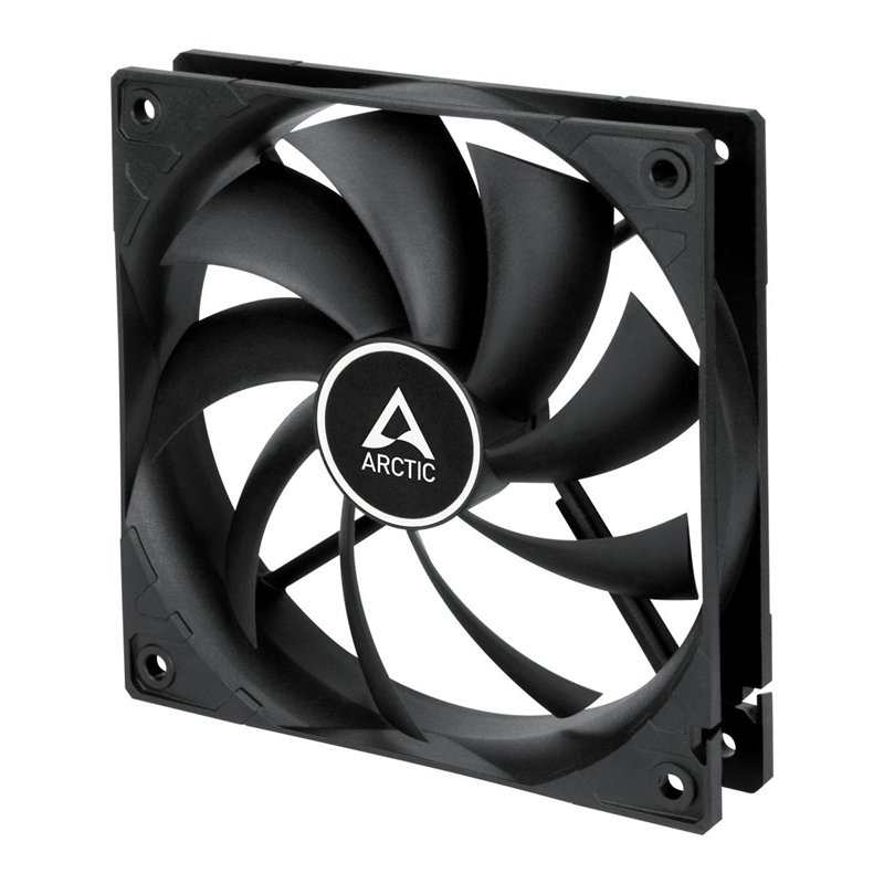 ARCTIC F12 PWM PST - Ventilateur PC, 120 mm, Ventilateur Haute Performance, Ventilateur Boitier, Refroidisseur Silencieux pour U