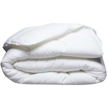 Couette tempérée anti-acariens - 300 gr/m² - BLANREVE - 240 x 220 cm - Blanc