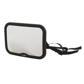 Miroir De Voiture Bébé - Surveillance Siege Arriere - Vision 360° - Facile a Installer - Réglables et Rotation - 24x17cm
