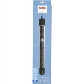Chauffage d'aquarium - Zolux - Heater 100 - 100 W - Longueur 27 cm - Noir