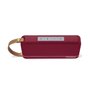 THOMSON Speaker Rouge métal lanière Marron