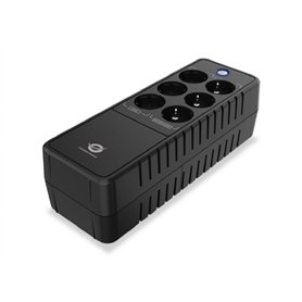 SAI 600VA CONCEPTRONIC 360W Bureau 6 Prises FICHE Protection Port LAN Modem