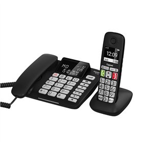 Gigaset DL780 Plus Téléphone analog/dect Identification de l'appelant Noir [Version Allemande]