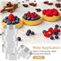 Anneau à Gâteau en Acier Inoxydable avec Trous