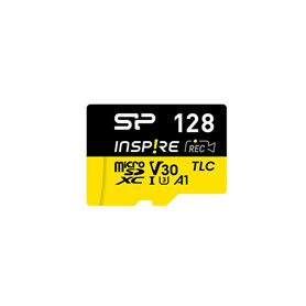 Carte Mémoire Micro SD avec Adaptateur Silicon Power SP128GBSTXLV3V1NSP 128 GB