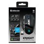 Souris Gaming Defender GM-885 KNIGHT Noir 3200 DPI