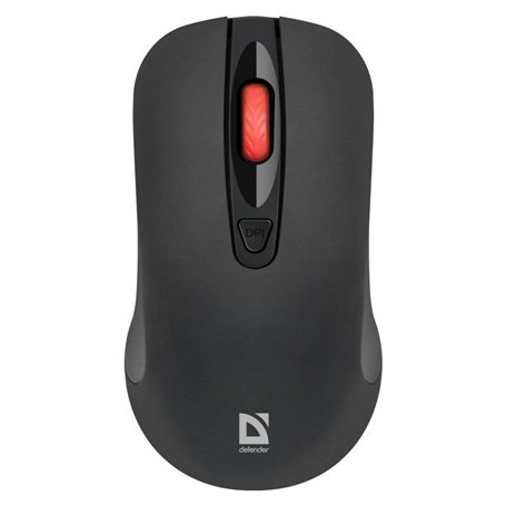 Souris Optique Sans Fil Defender NEXUS MS-195 RF Noir 1600 dpi