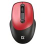 Souris sans-fil Defender FEAM MM-296 RF SILENT Rouge