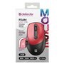 Souris sans-fil Defender FEAM MM-296 RF SILENT Rouge