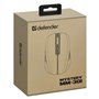 Souris Bluetooth Sans Fil Defender MISTERIO MM-301 Pourpre