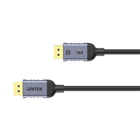 Câble DisplayPort Unitek C1628GY01-1.5M Noir Gris 1