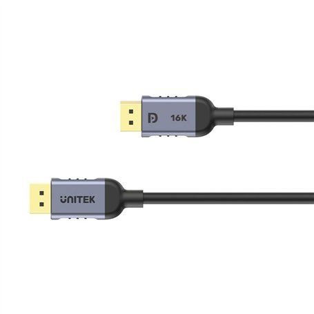 Câble DisplayPort Unitek C1628GY01-1.5M Noir Gris 1