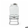 Distributeur de boissons La Mediterránea Rustik Métal verre 8 L 22 x 22 x 37 cm (4 Unités)