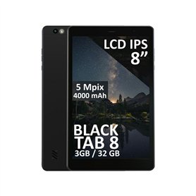 Tablette Blow BlackTAB8 Unisoc T310 3 GB RAM 32 GB Noir
