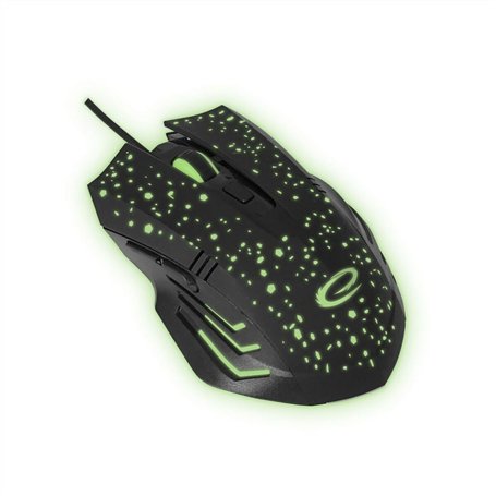 Souris Gaming Esperanza EGM212 Noir Vert