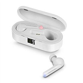 Écouteurs Sans Fil avec Étui de Charge Esperanza EH230W Blanc