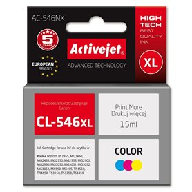 Cartouche d'Encre Compatible Activejet AC-546NX Jaune