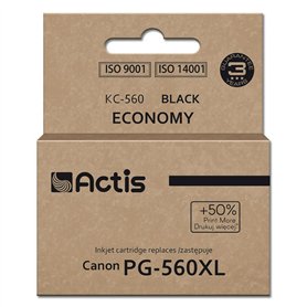 Cartouche d'Encre Compatible Actis KC-560 Noir