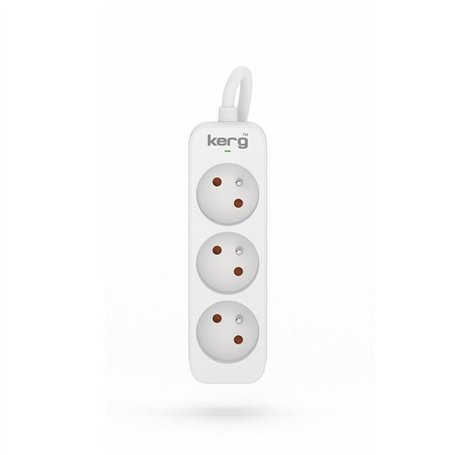 Rallonge 3 prises Schuko sans interrupteur HSK Data M02383 (1