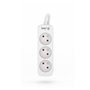Rallonge 3 prises Schuko sans interrupteur HSK Data M02383 (1