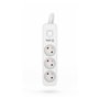 Rallonge 3 prises Schuko avec interrupteur HSK Data M02376 (3 m)