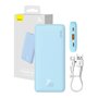 Powerbank Baseus P10022801313-00 Bleu 10000 mAh