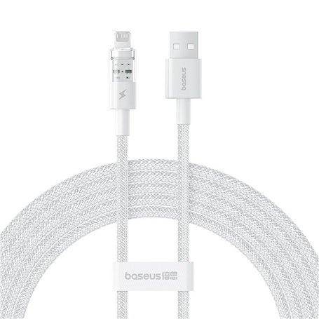 Câble USB vers Lightning Baseus P10373003211-01 Blanc 2 m