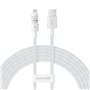 Câble USB vers Lightning Baseus P10373003211-01 Blanc 2 m
